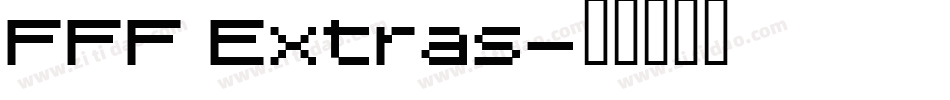 FFF Extras字体转换